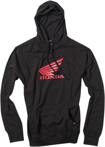 Honda Wing Pullover Hoodie - Black - Medium - Lutzka's Garage