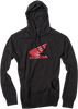 Honda Wing Pullover Hoodie - Black - Medium - Lutzka's Garage