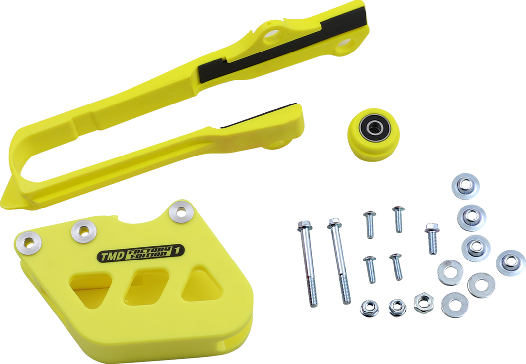 Chain Guide/Slider - Suzuki - Yellow - Lutzka's Garage