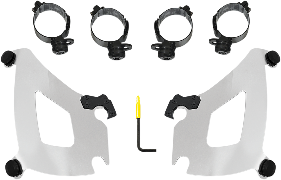 Bullet Mounting Kit - Polished - FLSB