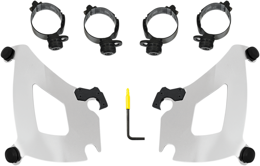 Bullet Mounting Kit - Polished - FLSB