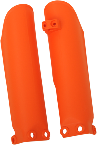 Lower Fork Covers for Inverted Forks - 16 Orange