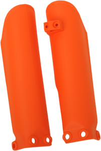 Lower Fork Covers for Inverted Forks - 16 Orange