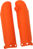 Lower Fork Covers for Inverted Forks - 16 Orange