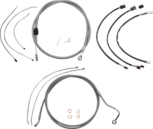 Control Cable Kit - XR - Stainless Steel/Chrome