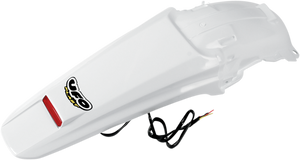 Enduro Rear Fender with LED - White -