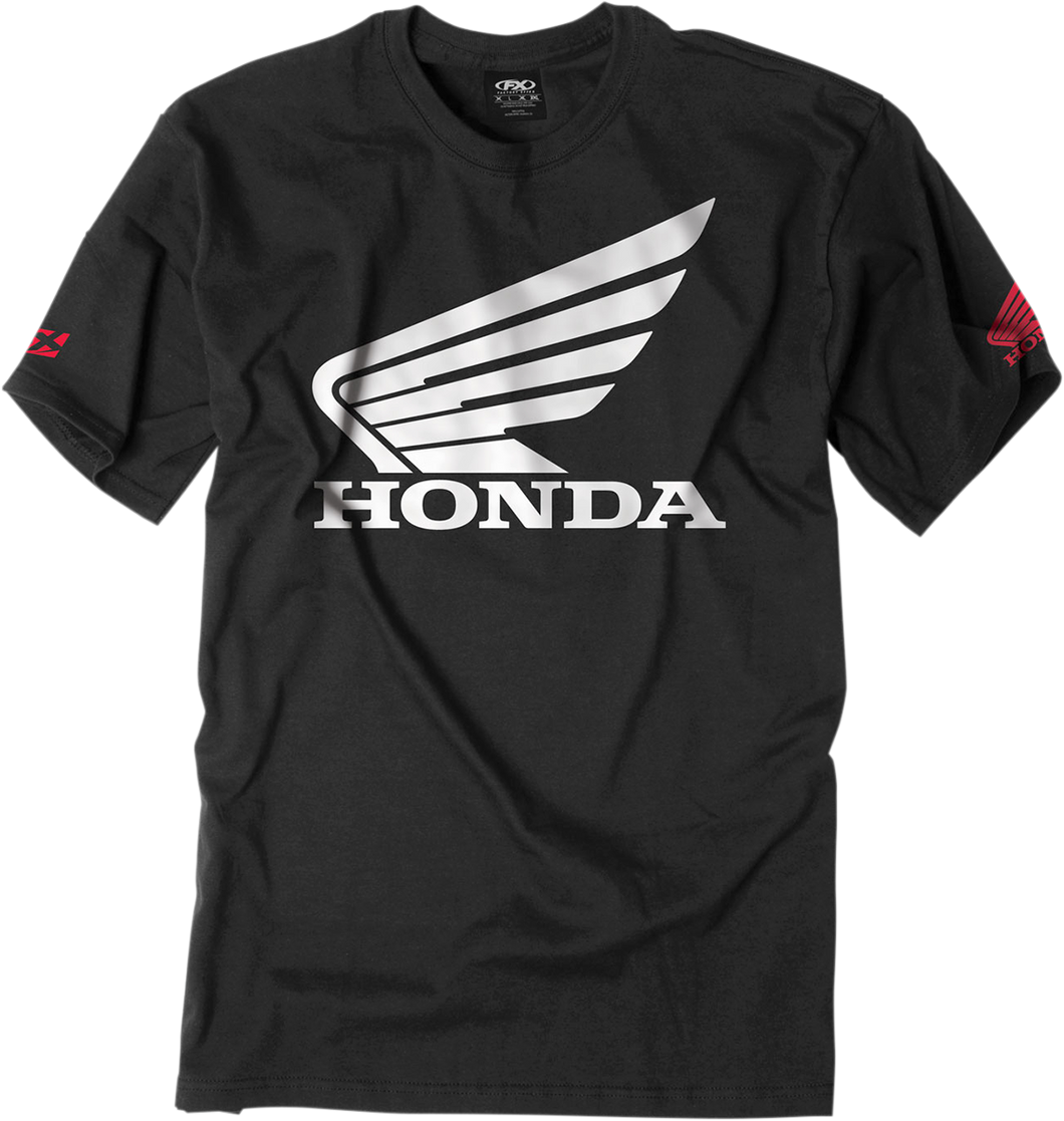 Honda Big Wing T-Shirt - Black - Medium - Lutzka's Garage