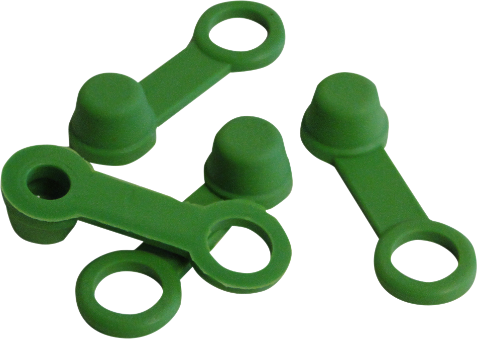 Bleeder Caps - Green - 4-Pack - Lutzka's Garage