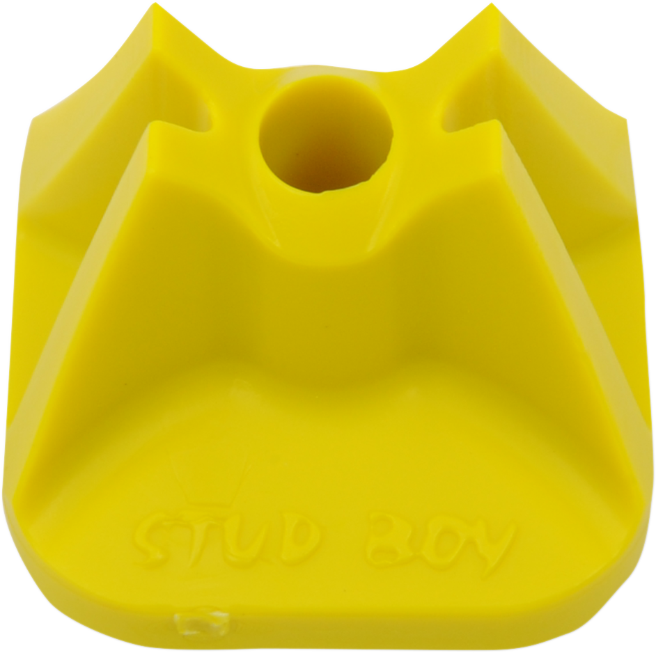 Single Backer Plates - Hi-viz Yellow - 24 Pack