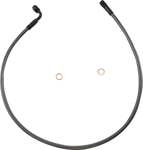 Brake Line - Front - 10 mm - 90° - 30" - KARBONFIBR