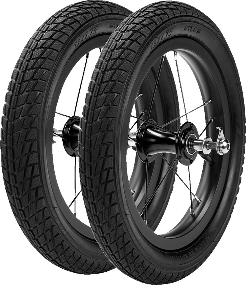 12" High-Traction Wheels - Set