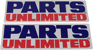 Parts Unlimited Trailer Decals - 2 Pack