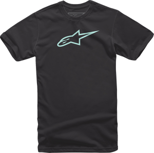 Ageless T-Shirt - Black/Mint - Medium - Lutzka's Garage