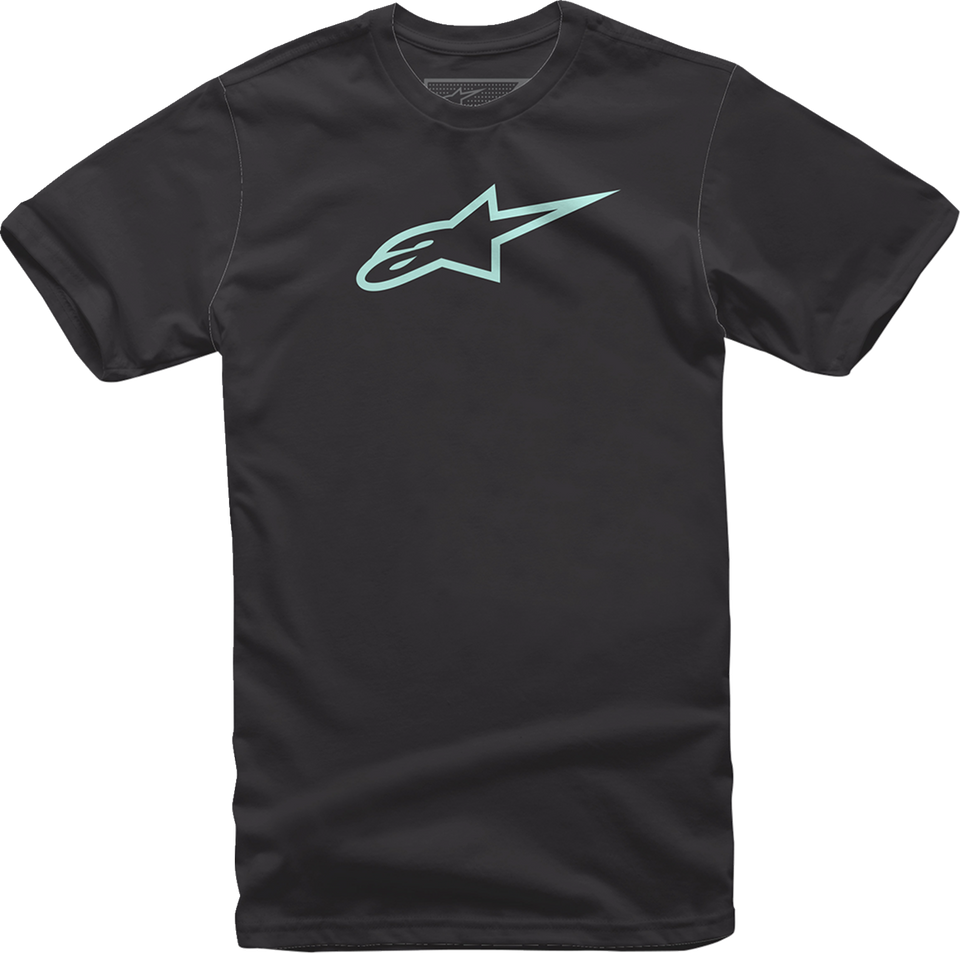 Ageless T-Shirt - Black/Mint - Medium - Lutzka's Garage