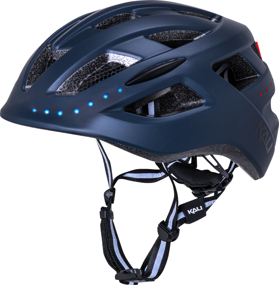 Central Lit Helmet - Matte Navy - S/M - Lutzka's Garage