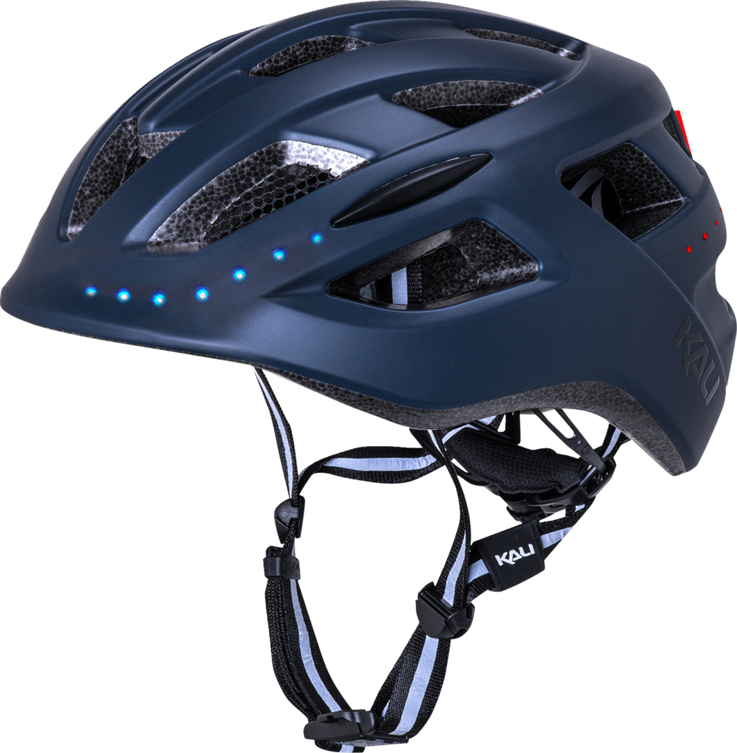 Central Lit Helmet - Matte Navy - S/M - Lutzka's Garage