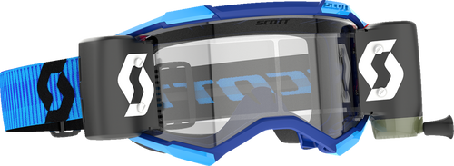 Fury WFS Goggle - Blue/Black - Clear - Lutzka's Garage