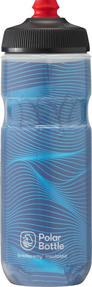 Breakaway® Insulated Bottle - Bolt - Blue/Silver - 20 oz. - Lutzka's Garage