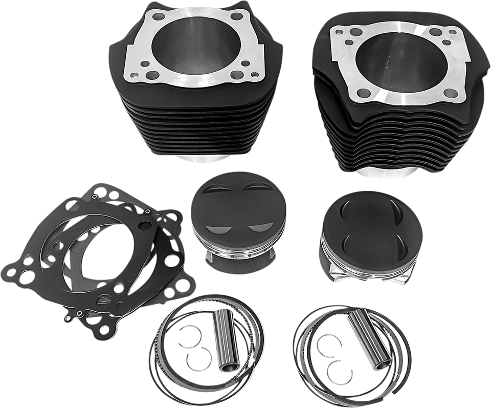 Cylinder Kit - 139" - Black - M8 - Lutzka's Garage