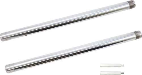 Ultra Chrome Inverted Fork Tubes - 43 mm - +4