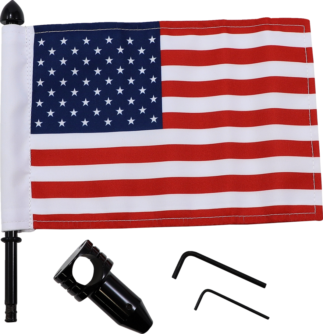 Saddlebag - Fixed Upright Flag Mount - 7/8