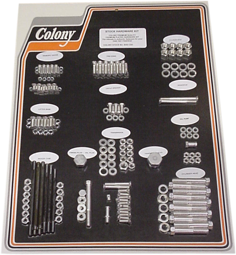 Hardware Kit - Cadmium - 48-57