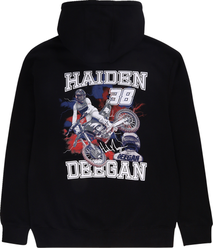 38 Hoodie - Black - Small - Lutzka's Garage