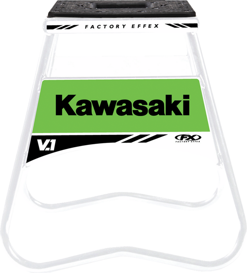 Bike Stand - V.1 - Kawasaki - White - Lutzka's Garage