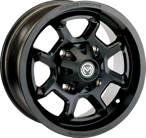 Wheel - 415X - Rear - Black - 12x8 - 4/156 - 4+4 - Lutzka's Garage