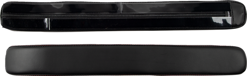 Kaliber Armrest Pads - Black w/ Red Stitching - Slingshot 15-22