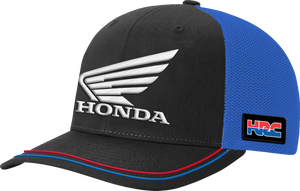 Youth Honda HRC Hat - Black/Royal Blue