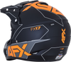 FX-17 Helmet - Aced - Matte Black/Orange - Small - Lutzka's Garage