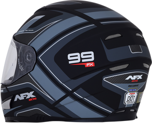 FX-99 Helmet - Recurve - Matte Black/Gray - Small - Lutzka's Garage