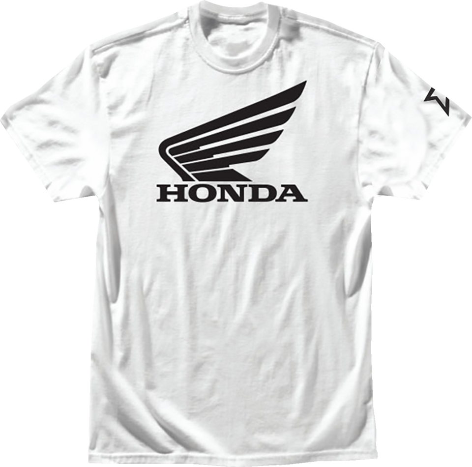 Honda Wing 2 T-Shirt - White - Large - Lutzka's Garage