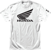 Honda Wing 2 T-Shirt - White - Large - Lutzka's Garage