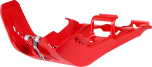 Fortress Skid Plate - Red - Beta RR2T 250/300 - Lutzka's Garage