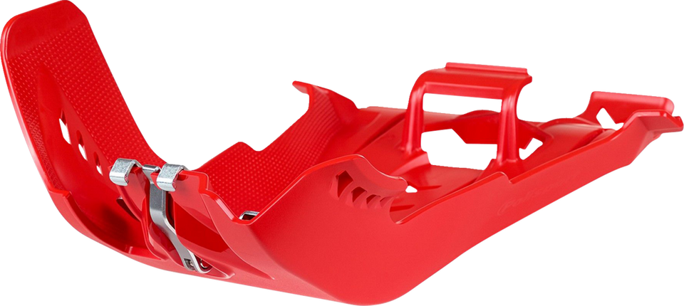 Fortress Skid Plate - Red - Beta RR2T 250/300 - Lutzka's Garage