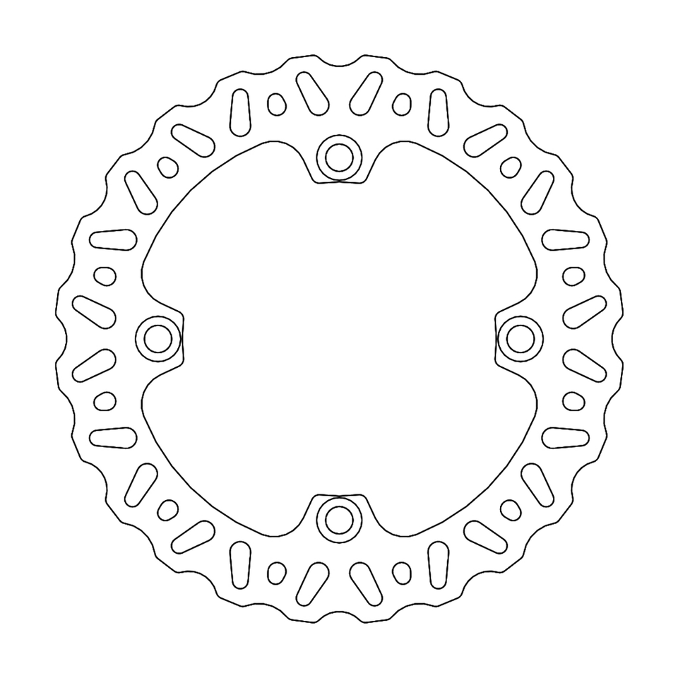 Brake Rotor - Rear - Nitro