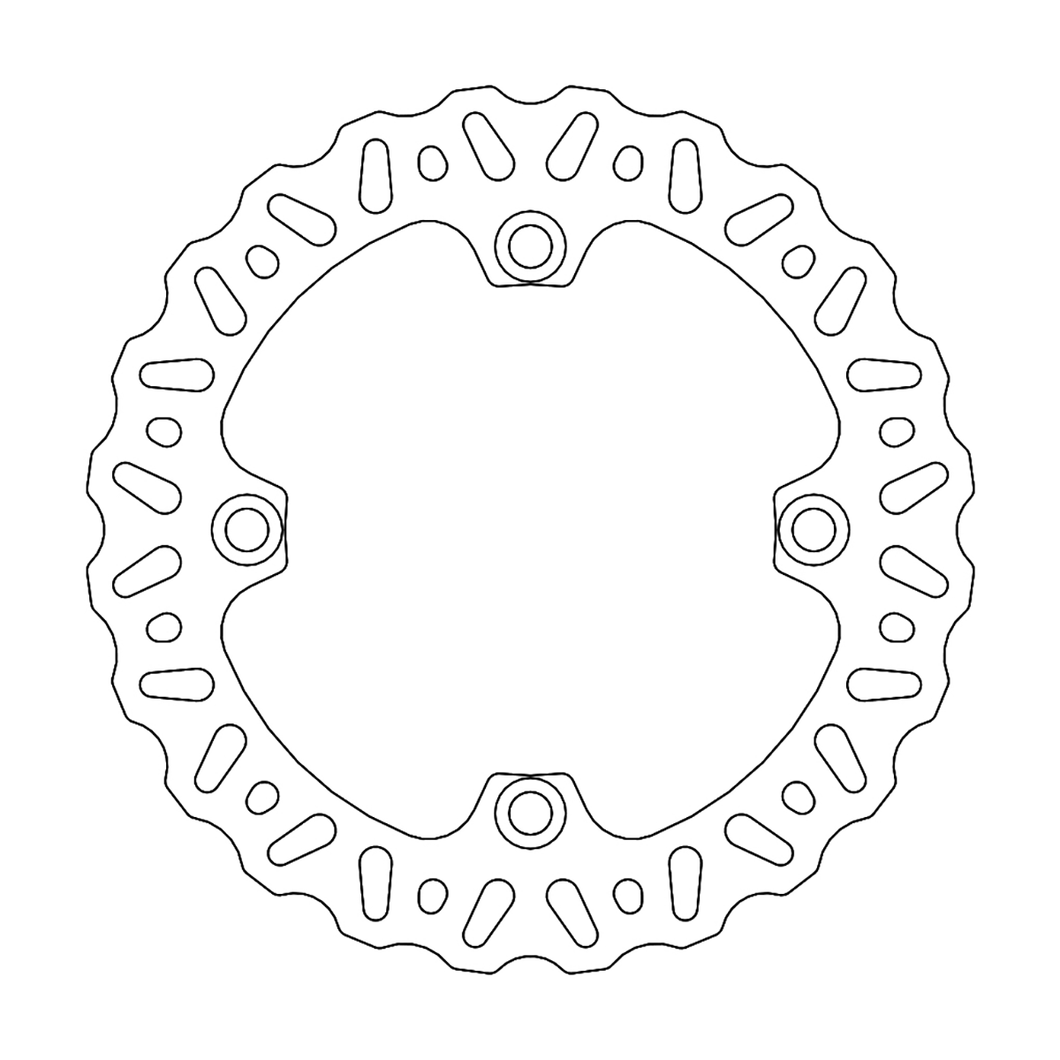 Brake Rotor - Rear - Nitro