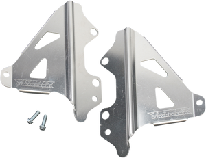 Radiator Brace Set - Silver - Honda - Lutzka's Garage