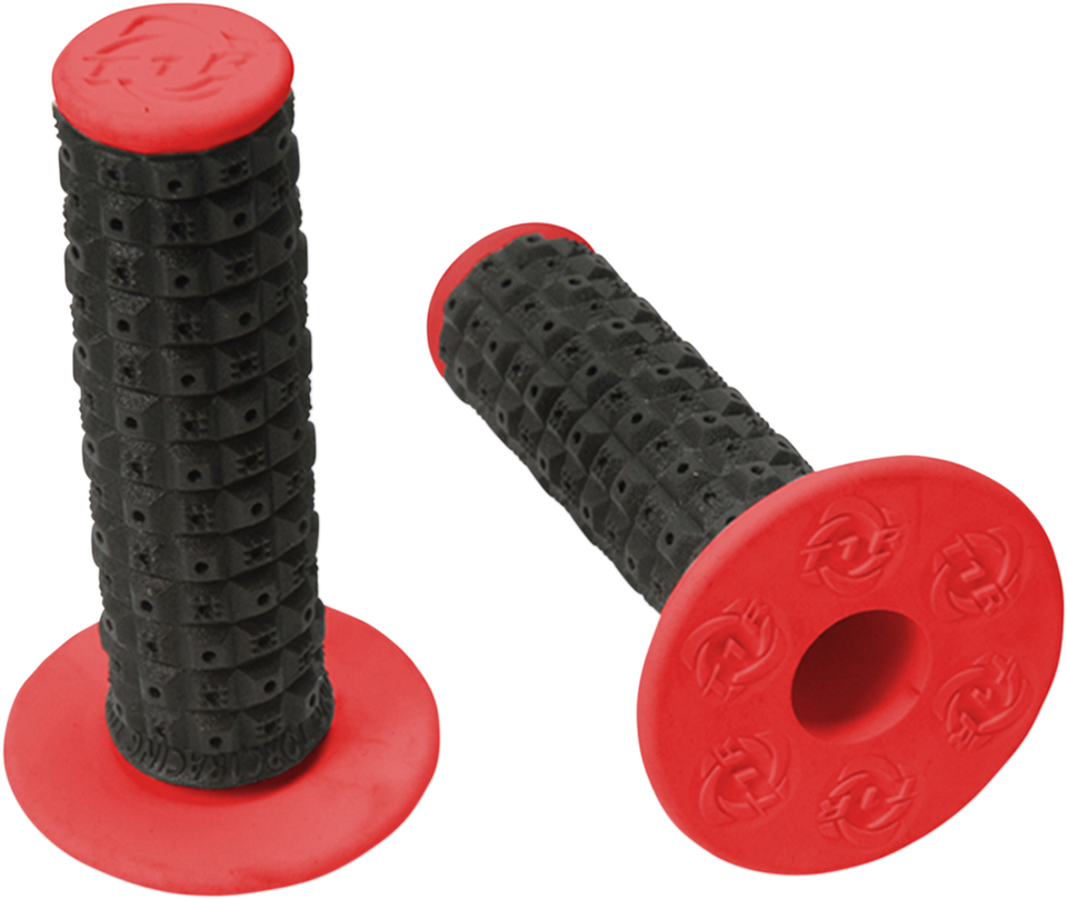 Grips - Enduro - Dual - MX - Black/Red - Lutzka's Garage