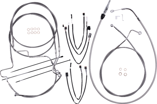 Control Cable Kit - XR - Stainless Steel/Chrome