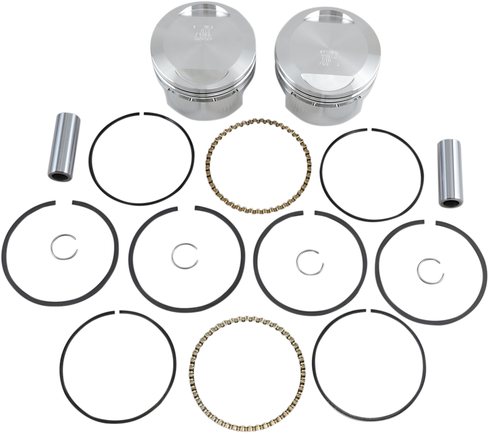 Piston Kit - Standard - S1 Buell 1200 cc