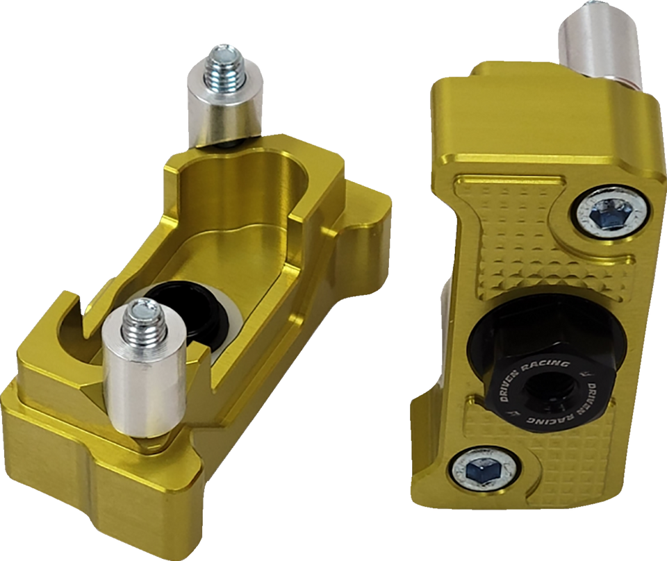 Captive Axle Block Sliders - Gold - Lutzka's Garage