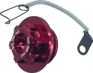 Oil Cap Kit - Red - M27 x 3.0 - Yamaha - Lutzka's Garage