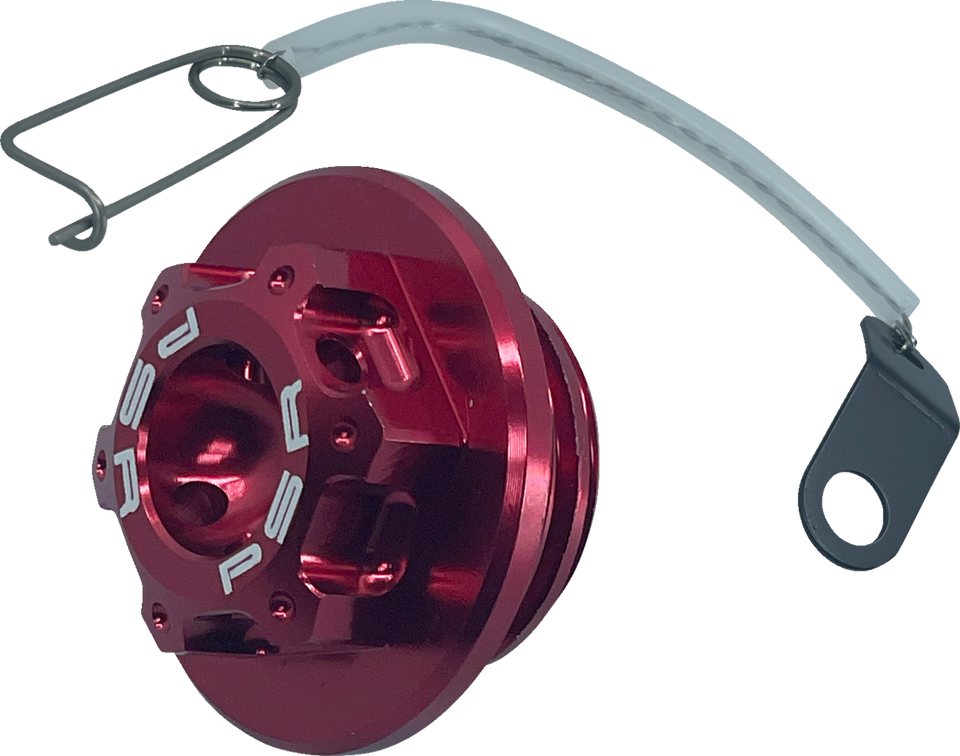 Oil Cap Kit - Red - M27 x 3.0 - Yamaha - Lutzka's Garage