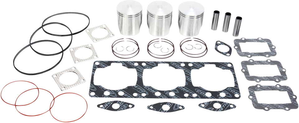 Piston Kit with Gaskets - 69.75 mm - 699 Engine Type - Ski-Doo