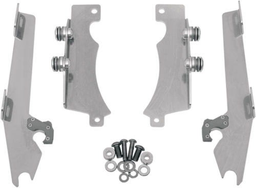 Batwing Trigger Lock Mounting Kit - V Star - Polished