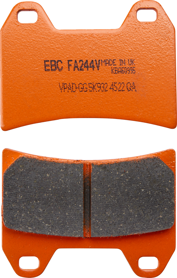 Semi-Sintered Brake Pads - FA244V