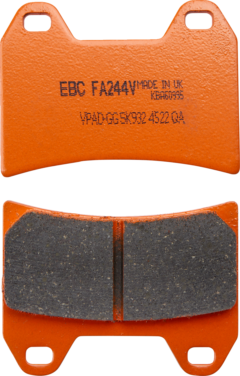 Semi-Sintered Brake Pads - FA244V